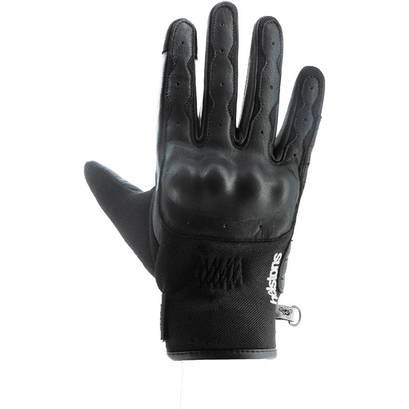 Gants GO HELSTONS d’été avec manchette courte et coque carbone