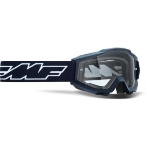 Masque cross FMF POWERBOMB Rocket KID avec écran en polycarbonate et strap large