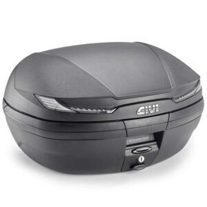 Top case GIVI V45 ARENA TECH noir avec réflecteurs fumés et système Monokey