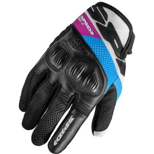 Gants Spidi Flash-R Evo Lady en daim synthétique avec coque de protection aux phalanges