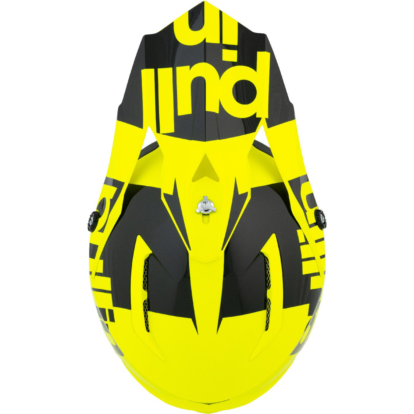 Casque cross PULL-IN Race intégral avec mentonnière fixe et intérieur démontable — vue 2