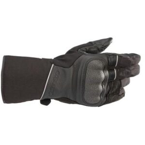 Gants Alpinestars WR-2 V2 GORE-TEX noirs avec coque et paume renforcée