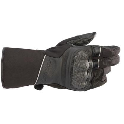 Gants Alpinestars WR-2 V2 GORE-TEX noirs avec coque et paume renforcée