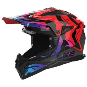 Casque LS2 MX708 FAST II WASH avec casquette réglable pour le cross