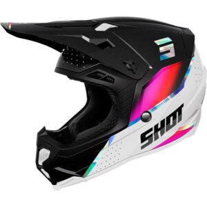 Casque cross SHOT CORE HONOR avec visière ventilée et coque tri composite