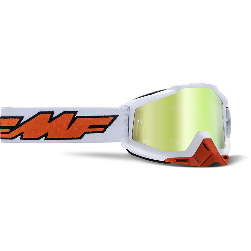 Masque cross FMF POWERBOMB Rocket avec écran polycarbonate et sangle large