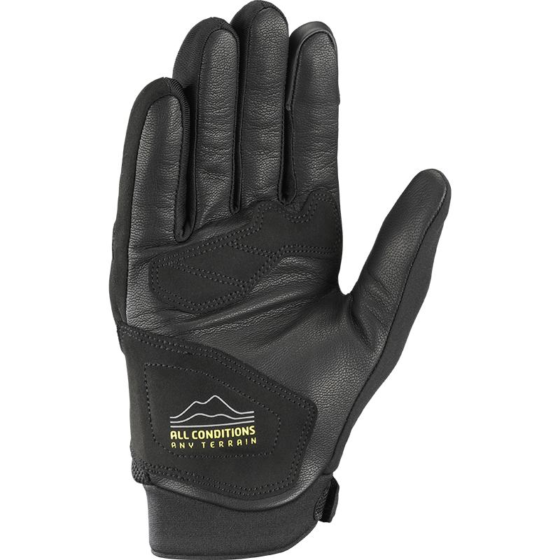 Gants Ixon Namak en cuir avec coques articulées et manchette courte — vue 2