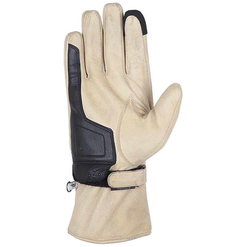 Gants chauffants Helstons Bora Heating en cuir avec protections et batteries — vue 2