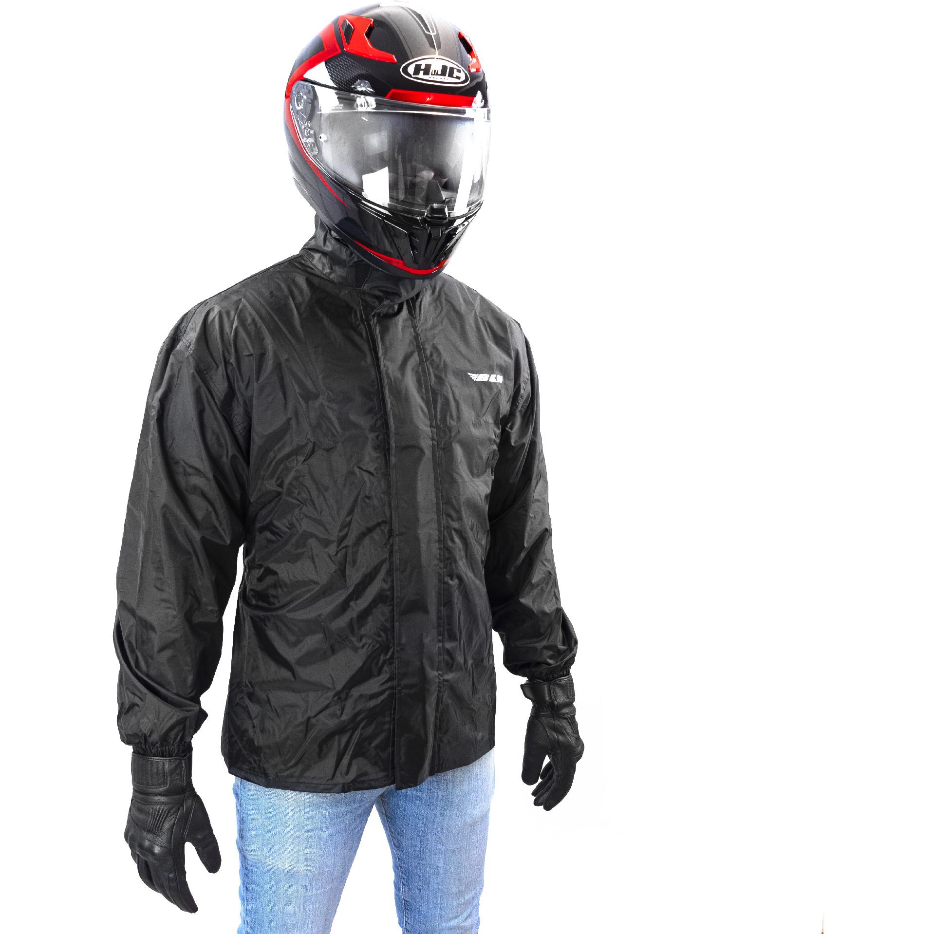Veste de pluie ECO BLH unisexe à taille élastiquée et coutures thermo-soudées