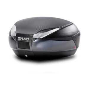 Top case SHAD SH48 avec poignée rétractable et fermeture Smart Lock