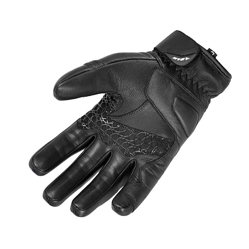 Gants BLH Be Dry Gloves noirs et blancs avec coque de protection — vue 2