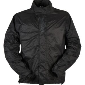Veste de pluie Furygan Ideo noire avec capuche amovible et rangement intégré
