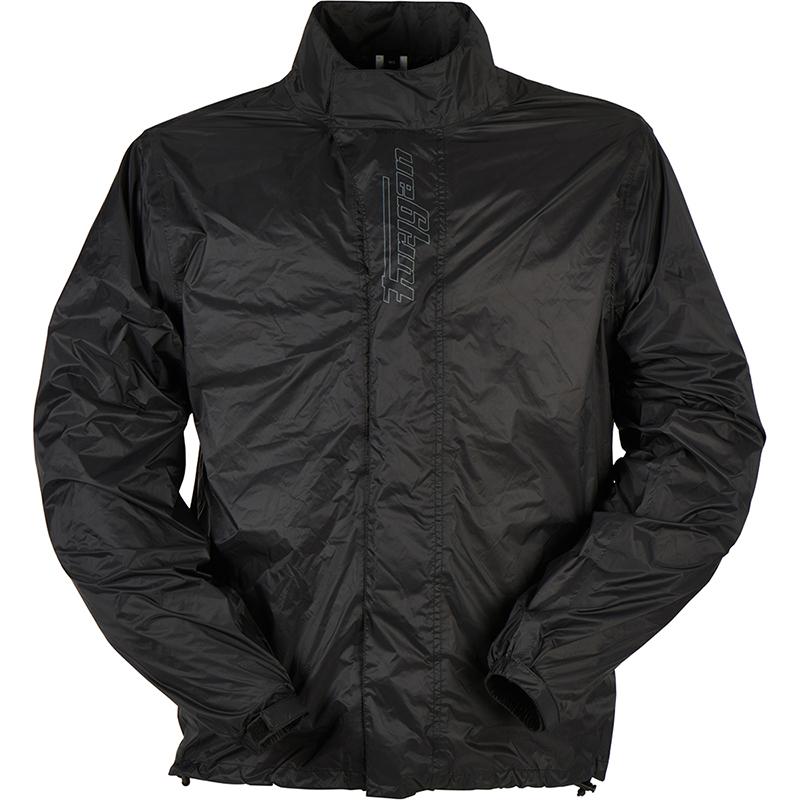 Veste de pluie Furygan Ideo noire avec capuche amovible et rangement intégré