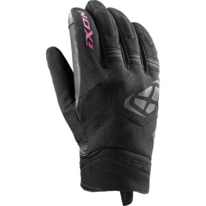 Gants Ixon MIG 2 WP mi-saison pour motarde, avec manchette courte en néoprène