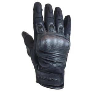 Gants Harisson SPY EVO 2 noirs en cuir et mesh pour l’été