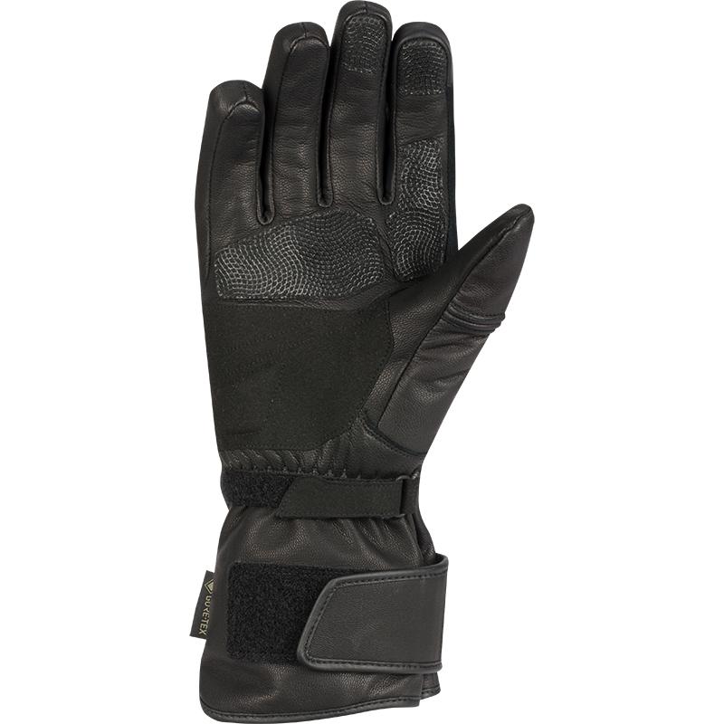 Gants BERING FUSION GORE-TEX noirs avec manchette longue et protections — vue 2