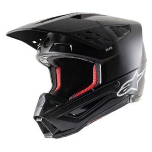 Casque cross Alpinestars SM-5 avec coque thermoplastique et fermeture Double-D