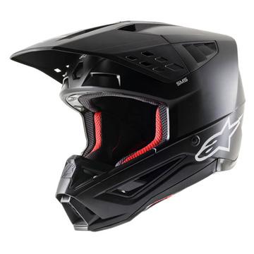 Casque cross Alpinestars SM-5 avec coque thermoplastique et fermeture Double-D