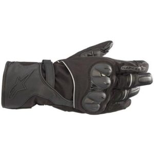 Gants Alpinestars Vega V2 Drystar noirs avec coque de protection aux phalanges