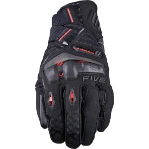 Gants Five TFX1 AIRFLOW SHORT avec paume en cuir et mesh ventilé