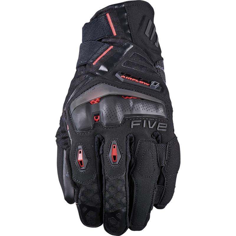 Gants Five TFX1 AIRFLOW SHORT avec paume en cuir et mesh ventilé