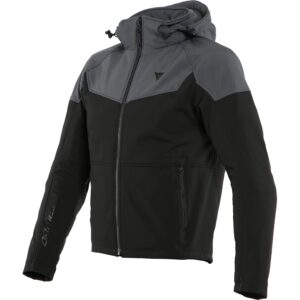 Blouson Dainese IGNITE textile à capuche avec protections aux épaules et coudes