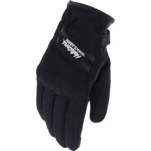 Gants Helstons CARS AIR noirs en cuir de chèvre et mesh pour l’été