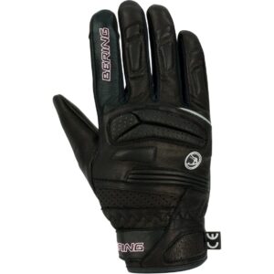 Gants Bering Lady Java en cuir et lycra avec coque souple aux phalanges