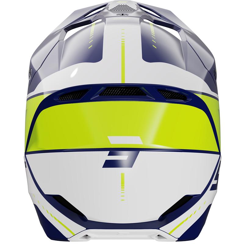 Casque cross SHOT FURIOUS PEAK avec visière ventilée et coque SRS — vue 2