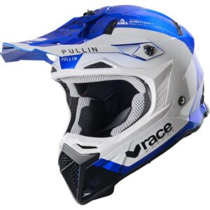 Casque cross PULL-IN GRAPHIC MASTER avec coque injectée et mentonnière fixe