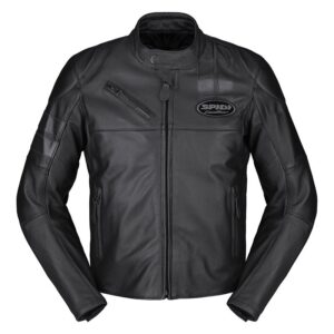 Blouson moto Spidi ROAR en cuir de vachette avec protections amovibles