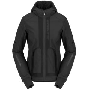 Blouson Spidi Hoodie Evo 2 Lady à capuche fixe et protections amovibles