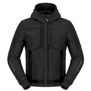 Blouson Spidi Hoodie Armor Evo 2 avec capuche fixe et protections moto
