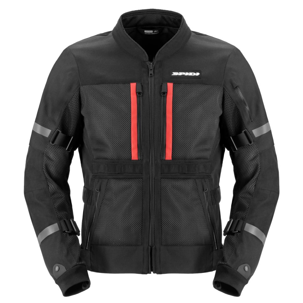 Blouson moto Spidi TECH ARMOR 2 textile avec protections amovibles