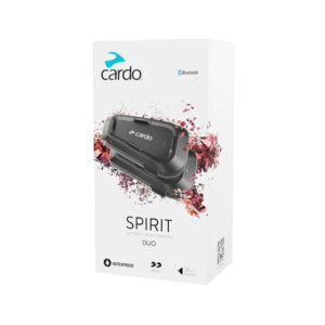 Intercom Cardo Spirit Duo avec haut-parleurs et connexion Bluetooth 5.2