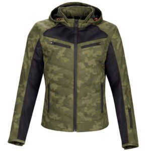 Blouson moto Segura NATCHO VENTED avec capuche amovible et poches