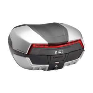 Top case GIVI MAXIA 5 de 58 litres avec dosseret en caoutchouc