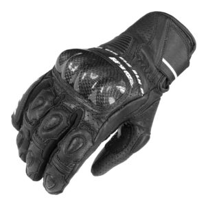 Gants BLH Be Rider Gloves noirs en cuir de chèvre avec coque carbone
