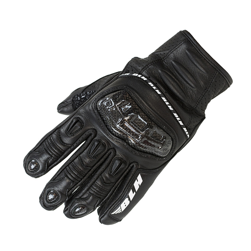 Gants BLH Be Gp Gloves noirs avec coque carbone et empiècements perforés