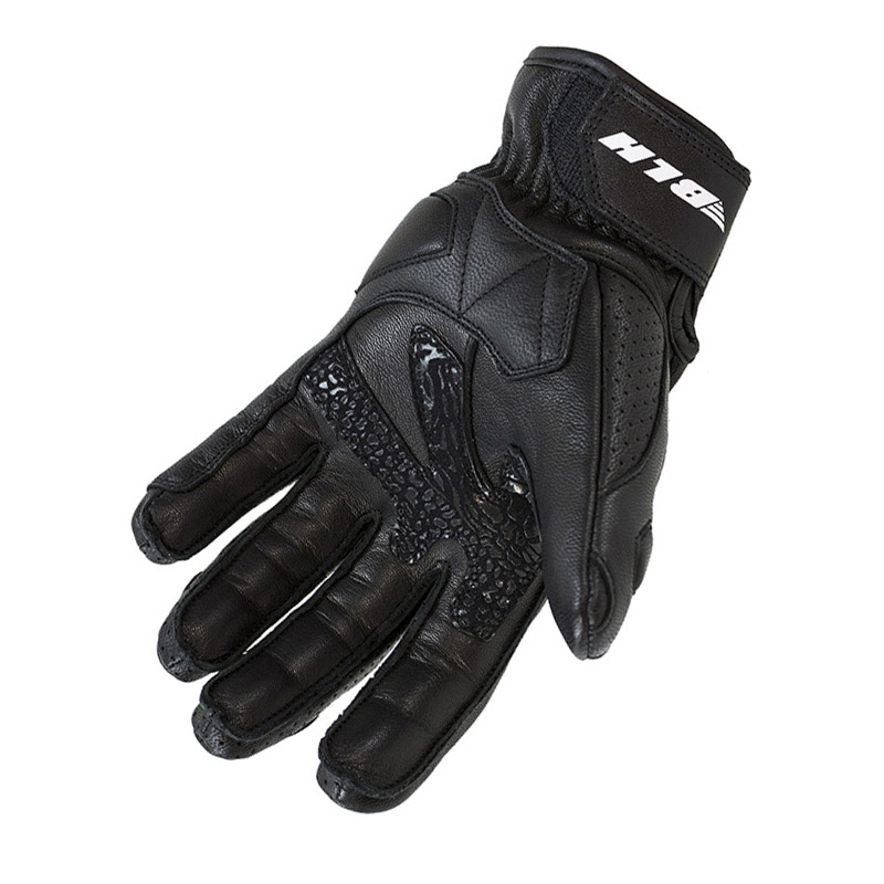 Gants BLH Be Gp Gloves noirs avec coque carbone et empiècements perforés — vue 2