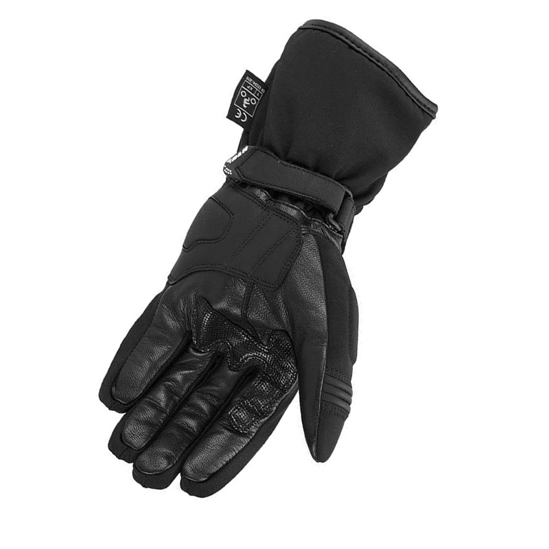 Gants BLH Be Freeze Gloves noirs et gris avec coque de protection — vue 2