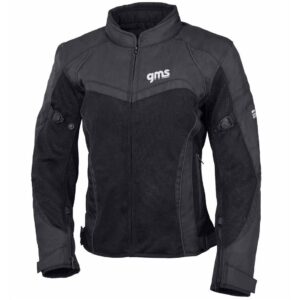 Blouson moto GMS TARA MESH féminin en maille avec protections aux épaules et coudes