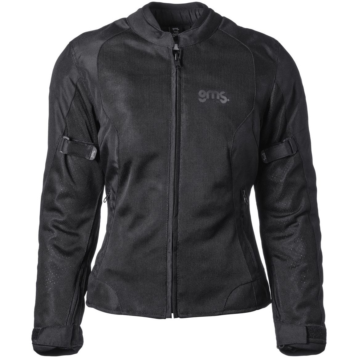 Blouson moto GMS FIFTYSIX.7 LADY textile avec panneaux en mesh et protections CE