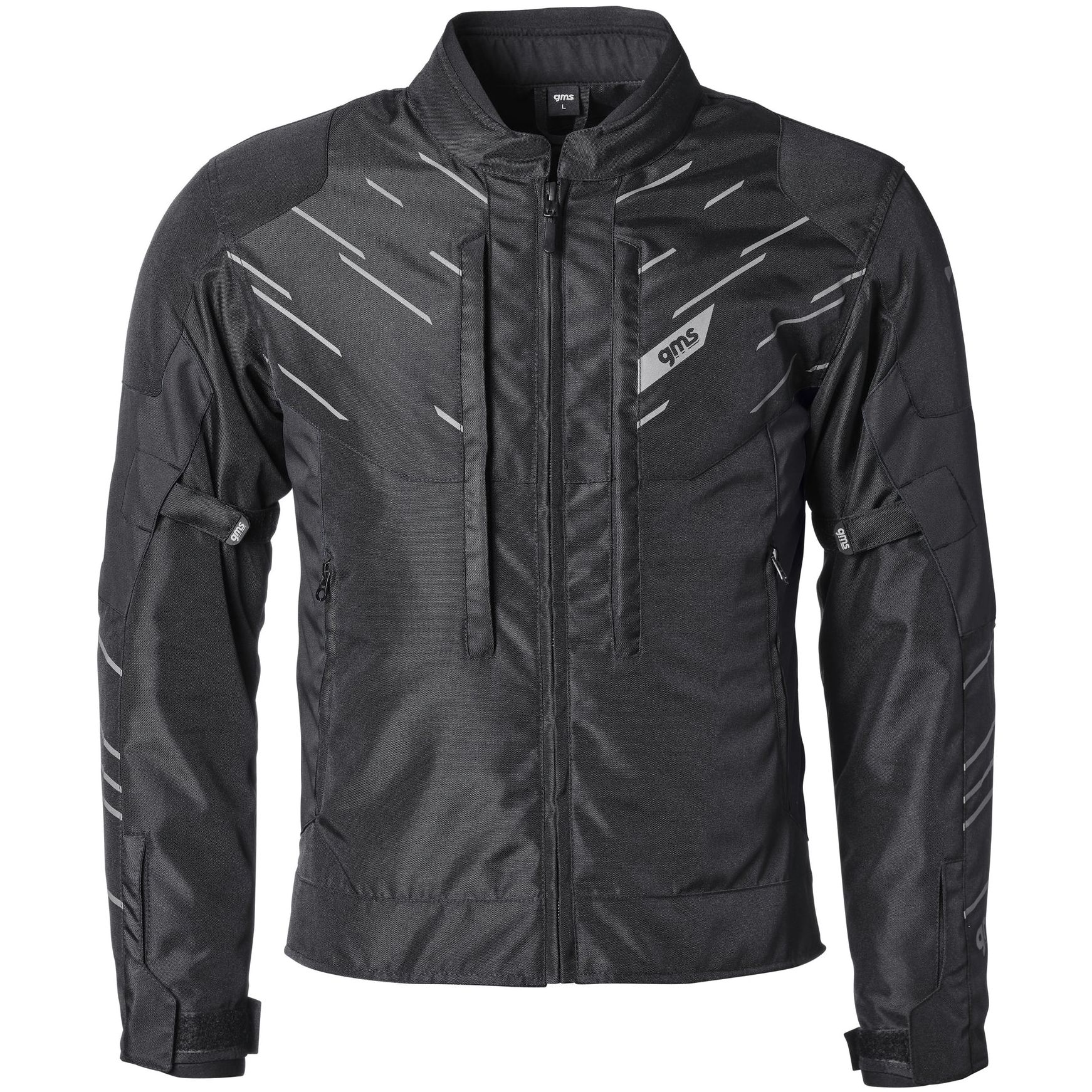 Blouson moto GMS KASAI WATERPROOF textile avec membrane imperméable et protections CE